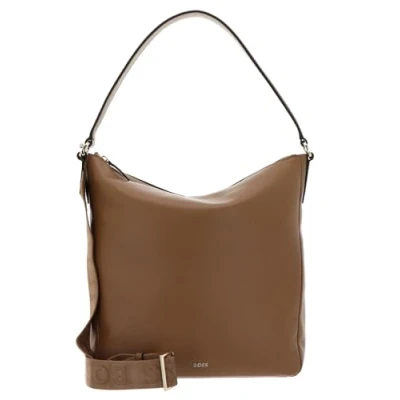 Abbildung von BOSS Alyce HOBO Shopping Bag, Damen, Größe: One Size, Camel