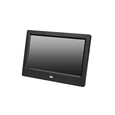 Abbildung von Tosuny 7 Zoll Digitaler Fotorahmen, HD LED Display Elektronischer Bilderrahmen, 1024 x 600, Support Musik Player/Video/eBook/Uhr/Kalende, mit Fernbedienung