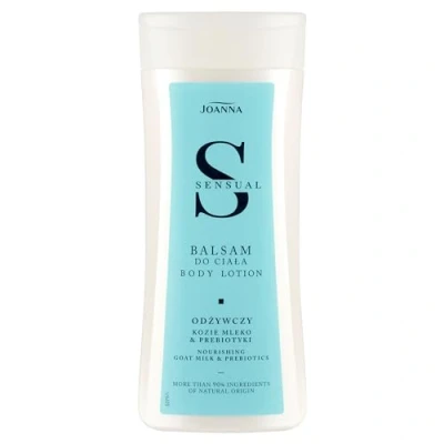 Abbildung von JOANNA Sensual Körperlotion für Frauen mit Ziegenmilch und Präbiotika Balm Feuchtigkeitsspendend Damen Bodylotion trockene Haut Körpercreme schnell einziehend 200 g