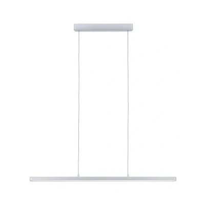 Abbildung von Paulmann 79900 LED Pendelleuchte Lento incl. 1x42 W dimmbar Warmweiß Chrom matt Aluminium, Kunststoff Deckenleuchte 2700 K