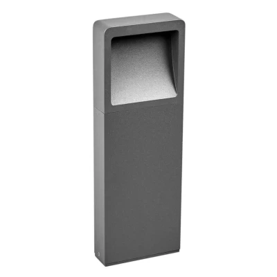 Abbildung von Lucande LED Sockelleuchte Leya, anthrazit, Alu, Höhe 35cm