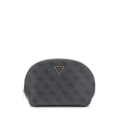Abbildung von Guess Zamira Glogo Kosmetiktasche, Damen, Größe: One Size, Mehrfarbig schwarz
