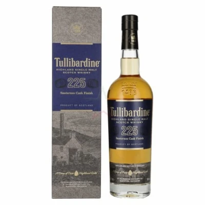 Abbildung von Tullibardine 225 Sauternes Finish Highland Single Malt Scotch Whisky 43,00% 0,70 lt.