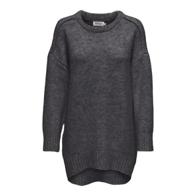 Abbildung von ONLY Onlaya LIFE Loose O NECK Strickpullover, Damen, Größe: Small, Magnet