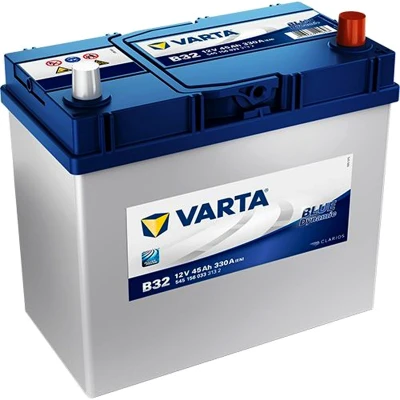 Abbildung von VARTA BLUE dynamic 5451560333132 Batterie 12V 45Ah 330A B00 HONDA: CIVIC 4 Hatchback, 6 Fastback, 8 Stufenheck, TOYOTA: MR2 III Cabrio