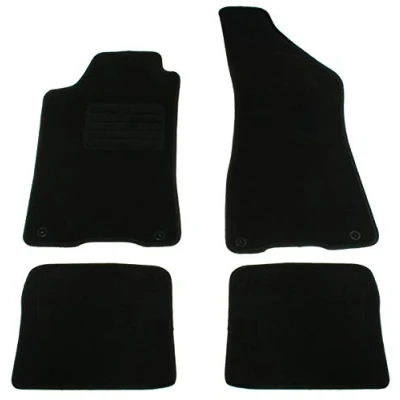Abbildung von AD Tuning HG1711 Velours Fußmatten Set (4 teilig) Schwarz Passform Autoteppiche