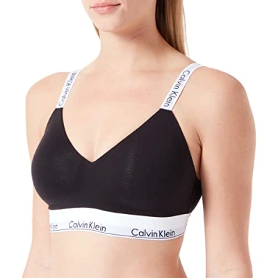 Abbildung von Calvin Klein Underwear Bralette, mit CK Logo am Bund sowie Trägern