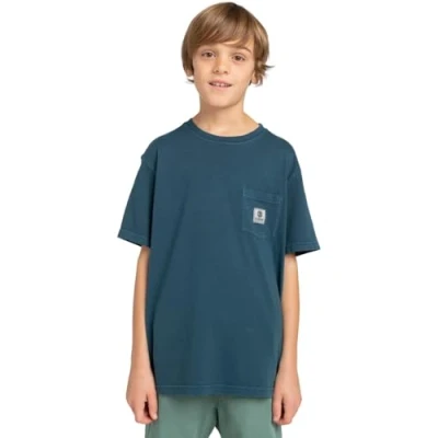 Abbildung von Element Basic Pocket T Shirt Jungen 8 16 S/10 Blau