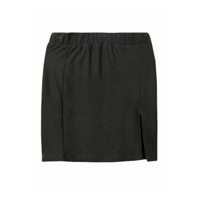 Abbildung von LMTD Glitzer Minirock für Kinder, Größe: 152, Black