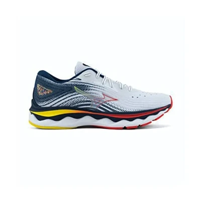 Abbildung von Mizuno Wave Sky 6 Damen Laufschuhe Gr. 38½ Weiß, Komfort &amp; Dämpfung