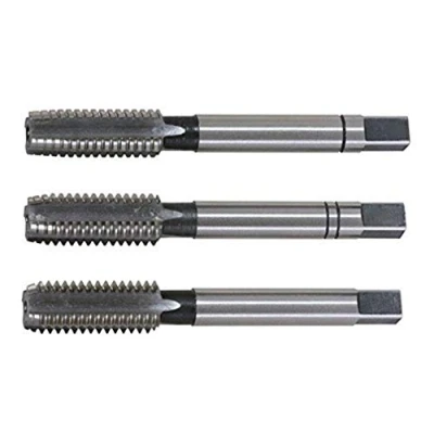 Abbildung von KS TOOLS 331.0025 Gewindebohrer Satz M2,5x0,45 40, 8 Schnellarbeitsstahl