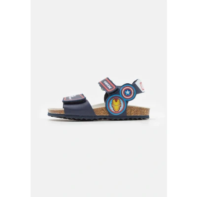 Abbildung von Geox Marvel Avengers Squad Ghita BOY Riemensandalette für Kinder, Größe: 33, Navy Schuhe