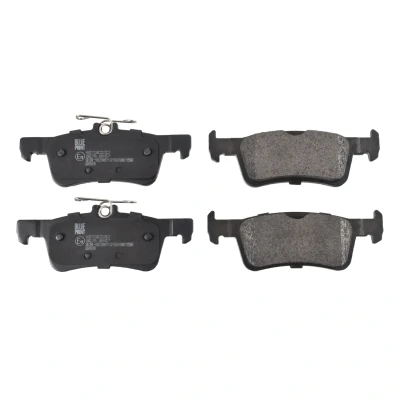 Abbildung von BLUE PRINT ADF124238 Bremsbelagsatz Hinterachse PEUGEOT: 308 SW 2, II Schrägheck, Kasten / Kombi, FORD: Fiesta 7, Mk7 Kastenwagen