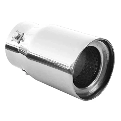 Abbildung von Universal Auspuffblende Endrohr Sport Edelstahl Chrom