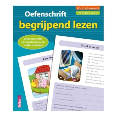 Abbildung von (AVI:2 AVI nieuw:E3) (1ste leerjaar groep 3): Leuke opdrachten en inhoudsvragen over vrolijke verhaaltjes (Oefenschrift begrijpend lezen)