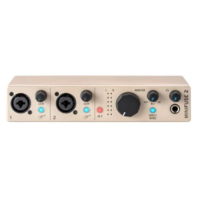 Abbildung von Arturia MiniFuse USB C Audio Interface (Champagner, 2)