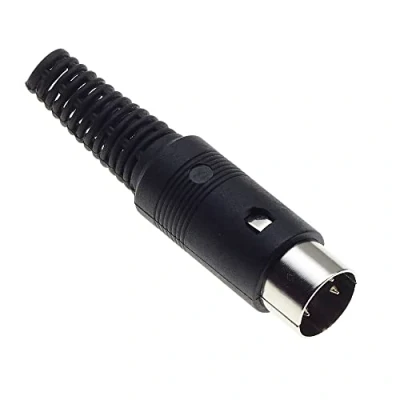 Abbildung von Keple 4 Pin Din Plug Male Adapter Socket Audio AV Connector Solder