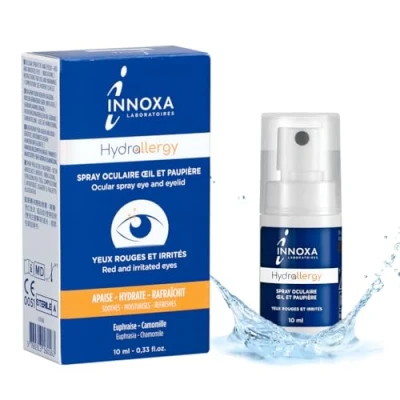 Abbildung von Innoxa Augenspray für rote und irritierte Augen geruchlos farblos natürlich gegen Müdigkeit der 10 ml