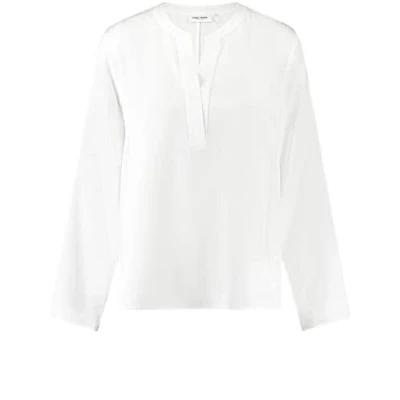 Abbildung von Gerry Weber Langarm Bluse, Damen, Größe: 38, Off white