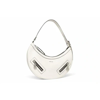 Abbildung von Replay Damen Handtasche Schultertasche, Dirty White 002 (Weiß), Onesize