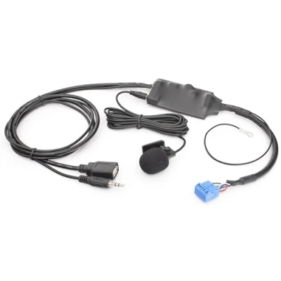 Abbildung von BlueMusic Bluetooth USB AUX Musik Freisprechen 12pin AB Juli 2010 kompatibel für VW: RCD RNS 200 210 300 315 500 Skoda: Beat Cruise Swing Audi: Chorus Concert Symphony 2+ 3, E BNS 5.0
