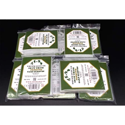 Abbildung von docsmagic.de 10 x 50 Premium Thick Card Sleeves 130 pt 3&quot; 4&quot; Standard Size 71 94 mm Kartenhüllen