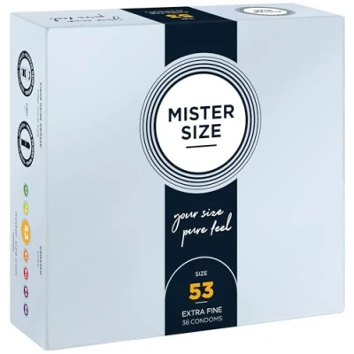 Abbildung von MISTER.SIZE 53 mm Kondome 36 Stück