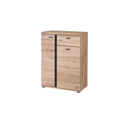 Abbildung von SONOS Schuhschrank in Altesche massiv, Old Artisan Oak Optik FSC zertifiziert Modernes Schuhregal mit viel Stauraum für Ihre Schuhe 80 x 107 40 cm (B/H/T)