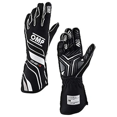 Abbildung von OMP ONE S HANDSCHUHE SCHWARZ GRÖSSE M FIA 8556 2018