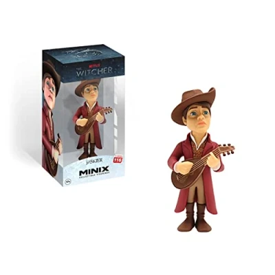 Abbildung von MINIX Collectible Figurines, Figur: The Witcher Jaskier, 12 cm Sammelfigur, Ab 17+ Jahren, Deutsch