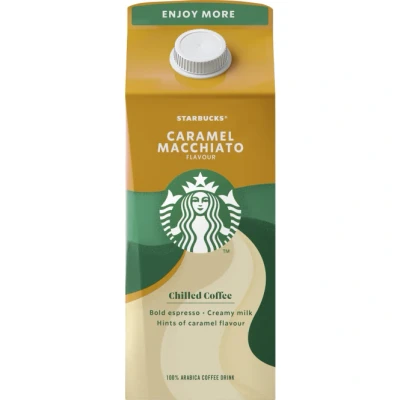 Abbildung von Starbucks Caramel Macchiato Eiskaffee