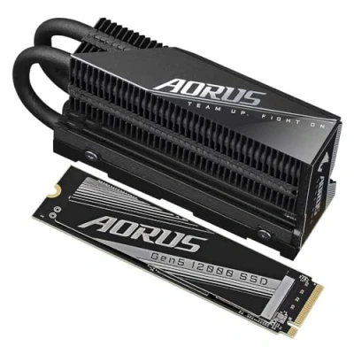 Abbildung von Gigabyte AORUS Gen5 12000 SSD 1TB M.2 AG512K1TB