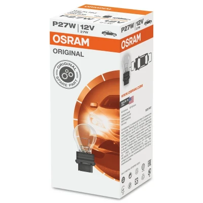 Abbildung von Glühlampe Sekundär OSRAM P27W 12V, 27W