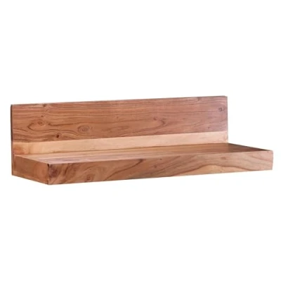 Abbildung von Massivholz Wandregal 60 cm Akazie