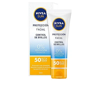 Abbildung von Nivea Sun Moisturizing facial Brightness Control SPF50 50 ml
