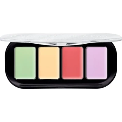 Abbildung von essence CONCEAL like a PRO Colour Correcting Palette, Concealer, Mehrfarbig, Anti Pickel, abdeckend, aufhellend, farbkorrigierend, vegan, ohne Parfüm, Alkohol, Parabene, 1er Pack (4g)