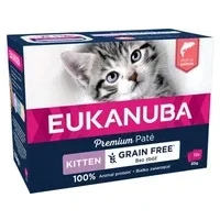 Abbildung von Eukanuba Euk Cat Kitten Salmon Pate 12x85g