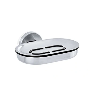 Abbildung von blomus 68901 Areo Seifenschale, edelstahl matt, 14,5 x 12,2 5,7 cm