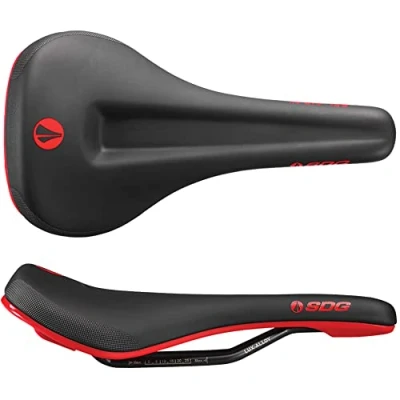Abbildung von SDG COMPONENTS MTB Sattel Bel Air 3.0 MAX. Lux Alloy. 7x7mm. black/red