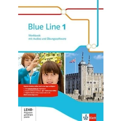 Abbildung von Blue Line 1: Workbook mit Audios und Übungssoftware Klasse 5 (Blue Line. Ausgabe ab 2014)