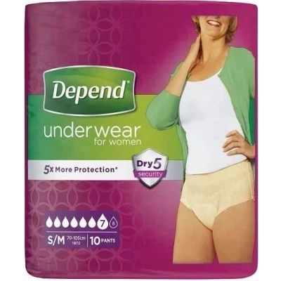 Abbildung von Depend Hose Normal SM (10 Stück) Damenhygiene Inkontinenz