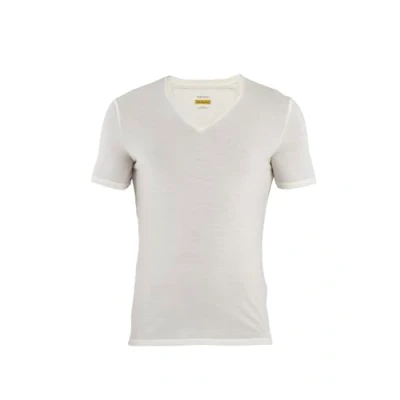 Abbildung von Icebreaker Mens Anatomica SS V Herren Funktionsunterhemd (Beige M ) Skiunterwäsche