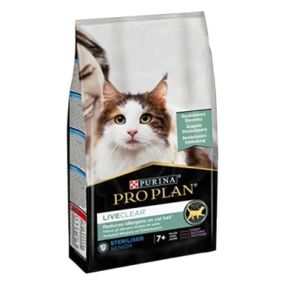 Abbildung von Pro Plan Cat Liveclear Sterilised Senior Katzenfutter Truthahn 1.4...