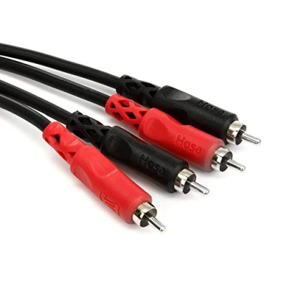 Abbildung von Hosa CRA 201, Stereo Interconnect, Dual RCA to Same, 1 m