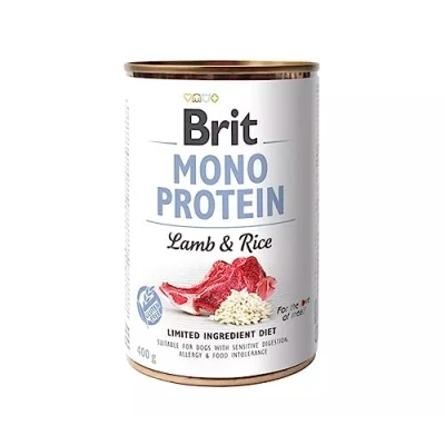 Abbildung von Brit Blik Care Mono Protein 400 g Hundefutter Lamm&amp;Reis...