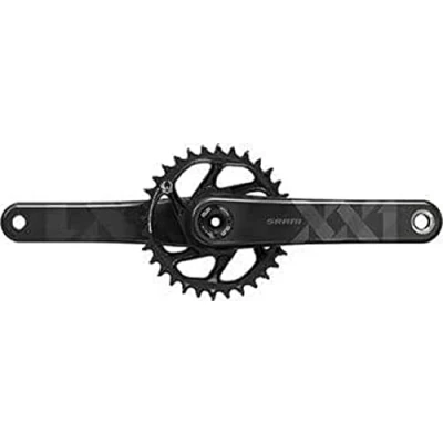 Abbildung von Sram Unisex Erwachsene XX1 Eagle Kurbelgarnitur, Schwarz, 175mm