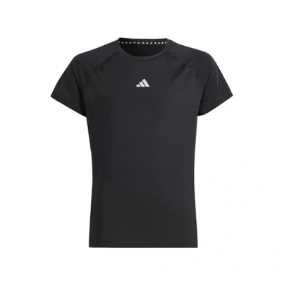 Abbildung von adidas Sportswear Tshirt basic Black reflective silver für Kinder, Größe: 128,