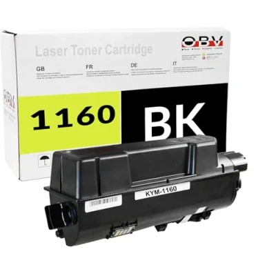 Abbildung von OBV P2040 P2050 kompatibler Toner als Ersatz für Kyocera TK1160 TK 1160 Ecosys P2040dn P2050DN P2040DW 7.200 Seiten schwarz