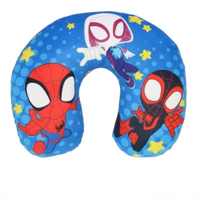 Abbildung von Spiderman Nackenkissen Reisebegleiter Kleines Kopfkissen für Unterwegs