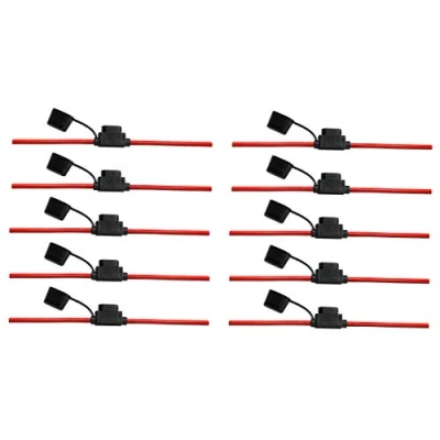 Abbildung von 10 Stk. Offgridtec 6mm² Standard Flachsicherungshalter für KFZ Flachsicherungen